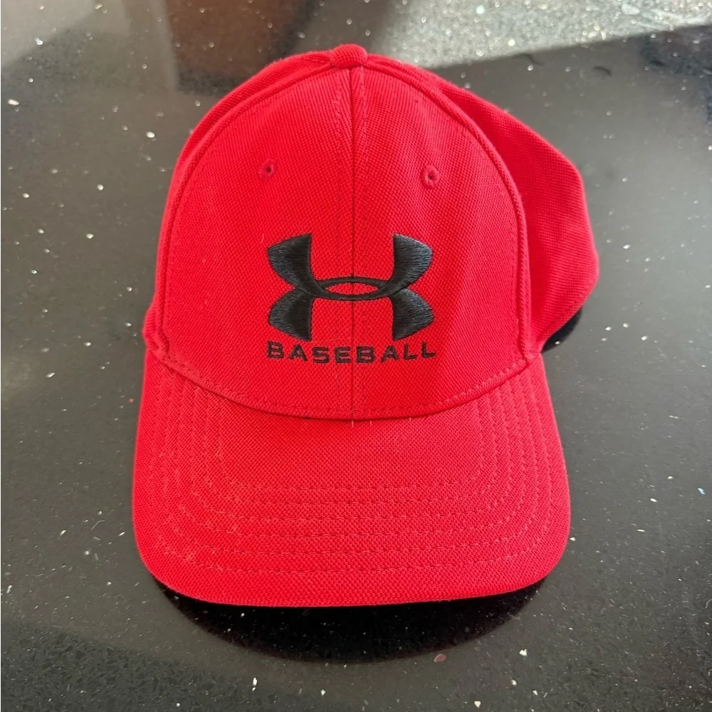 Under Armour Red Baseball Hat